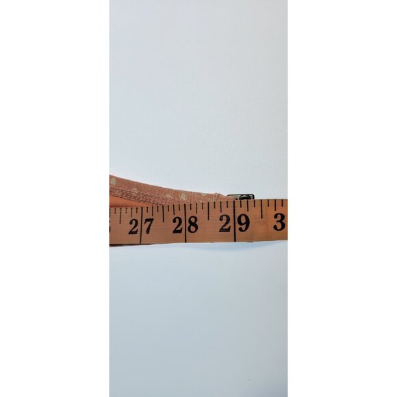 Robin Piccone Bikini Swim Top Strappless Bottom Mid Rise Sz M Pink Polka Dot - Picture 8 of 8